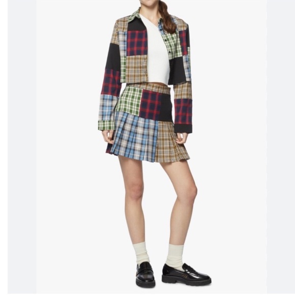 The Ragged Priest Multicolor Patchwork Skirt - Picture 2 of 14